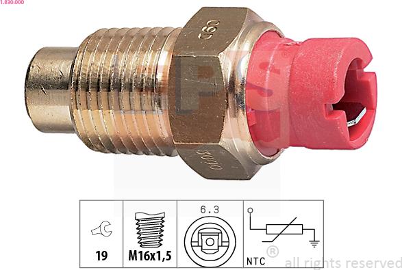 EPS 1.830.000 - Coolant temperature Sensor car-mod.net