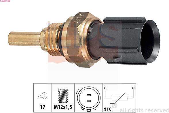 EPS 1.830.162 - Coolant temperature Sensor car-mod.net