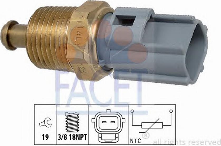EPS 1.830.284 - Coolant temperature Sensor car-mod.net