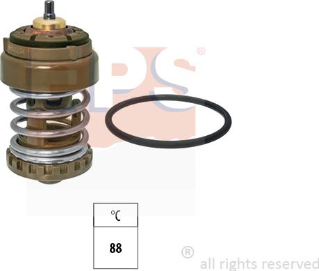 EPS 1.879.969 - Coolant thermostat / housing car-mod.net