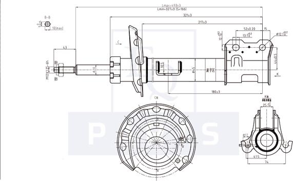 Equal Quality AM10148 - Shock Absorber car-mod.net