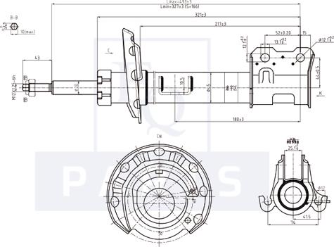 Equal Quality AM10147 - Shock Absorber car-mod.net