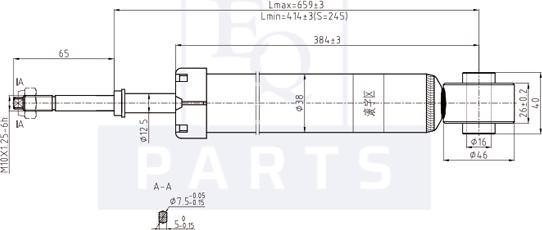 Equal Quality AM20159 - Shock Absorber car-mod.net