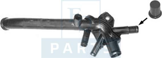 Equal Quality GOM411210 - Coolant Tube car-mod.net