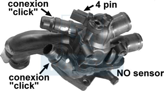 Equal Quality GOM745583 - Coolant thermostat / housing car-mod.net