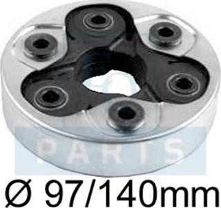 Equal Quality GOM716553 - Flexible disc, propshaft joint car-mod.net