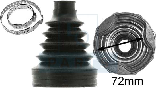 Equal Quality GOM711358 - Bellow, drive shaft car-mod.net