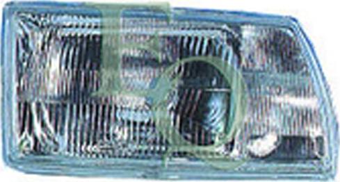 Equal Quality PP0196D - Headlight car-mod.net