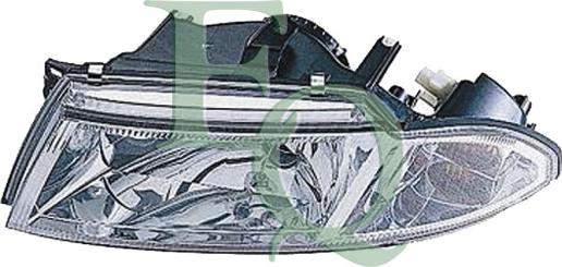Equal Quality PP0377S - Headlight car-mod.net