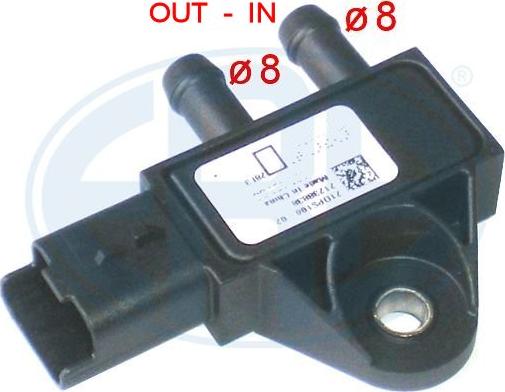 ERA 550774A - Sensor, exhaust pressure car-mod.net