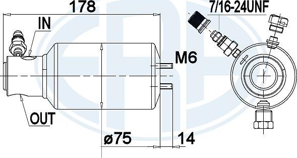 ERA 668009 - Dryer, air conditioning car-mod.net