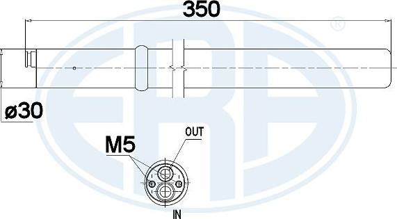 ERA 668003 - Dryer, air conditioning car-mod.net