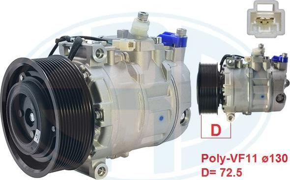 ERA 670113 - Compressor, air conditioning car-mod.net