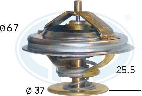 ERA 350158 - Coolant thermostat / housing car-mod.net