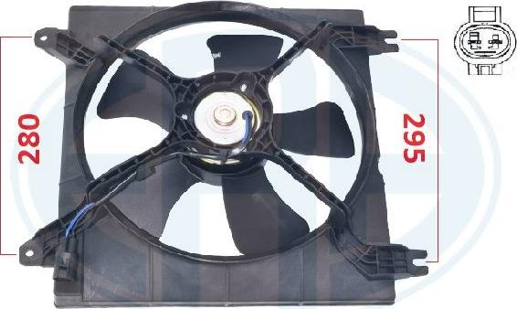 ERA 352096 - Fan, radiator car-mod.net