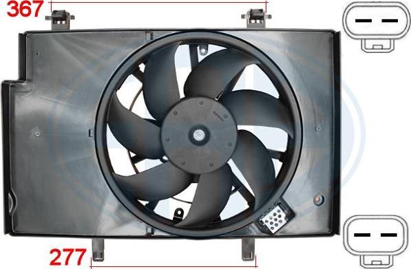 ERA 352069 - Fan, radiator car-mod.net