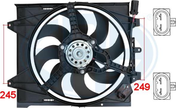 ERA 352068 - Fan, radiator car-mod.net