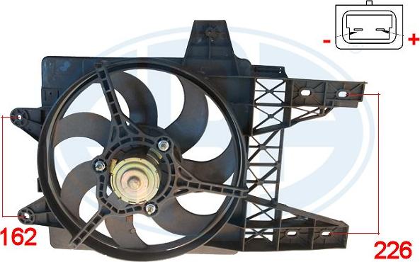 ERA 352002 - Fan, radiator car-mod.net