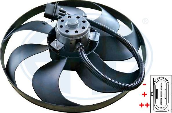 ERA 352034 - Fan, radiator car-mod.net