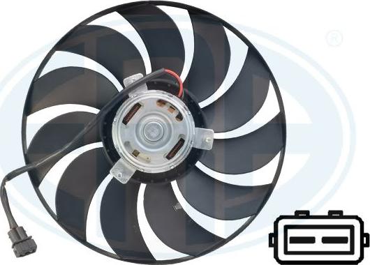 ERA 352116 - Fan, radiator car-mod.net