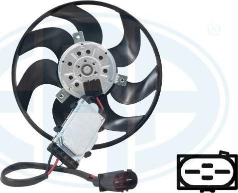 ERA 352118 - Fan, radiator car-mod.net