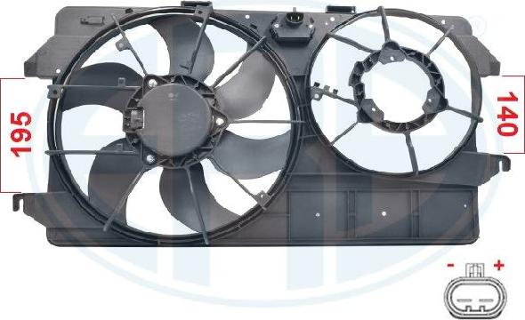 ERA 352124 - Fan, radiator car-mod.net