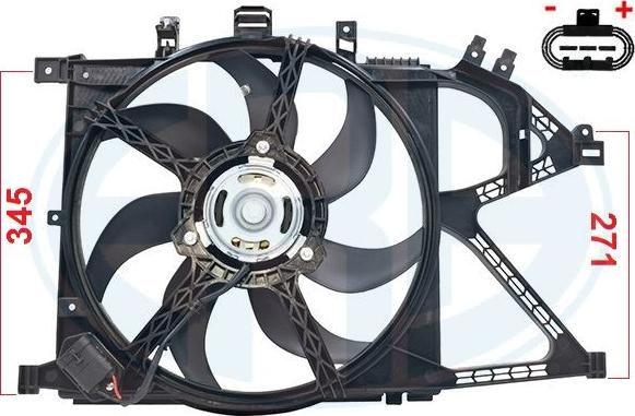 ERA 352127 - Fan, radiator car-mod.net