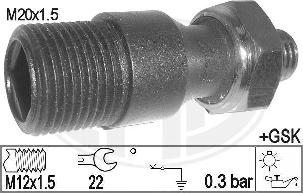 ERA 330903 - Sender Unit, oil pressure car-mod.net