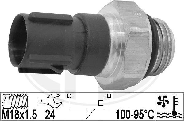 ERA 330928 - Temperature Switch, radiator / air conditioner fan car-mod.net