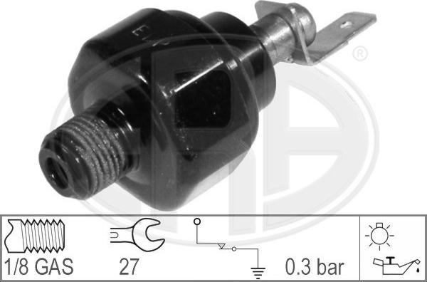 ERA 330009 - Sender Unit, oil pressure car-mod.net