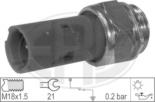 ERA 330021 - Sender Unit, oil pressure car-mod.net