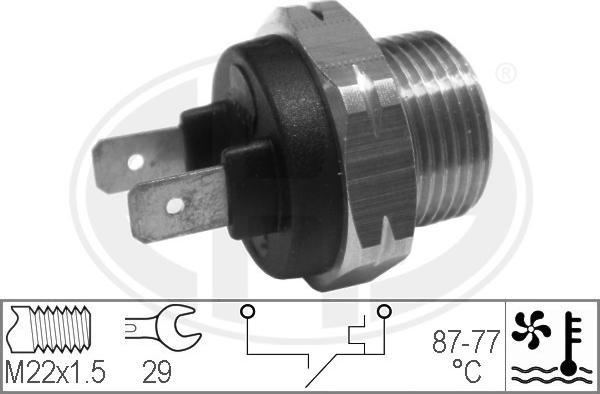 ERA 330167 - Temperature Switch, radiator / air conditioner fan car-mod.net
