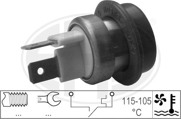 ERA 330187 - Temperature Switch, radiator / air conditioner fan car-mod.net