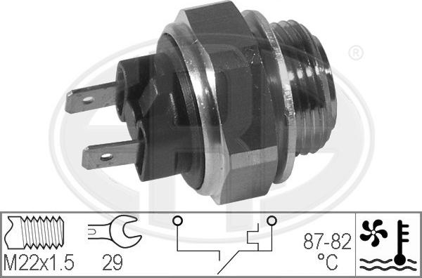 ERA 330170 - Temperature Switch, radiator / air conditioner fan car-mod.net