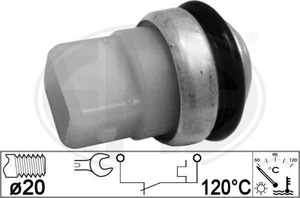 ERA 330839 - Temperature Switch, radiator / air conditioner fan car-mod.net