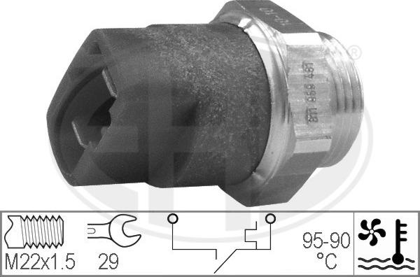 ERA 330297 - Temperature Switch, radiator / air conditioner fan car-mod.net