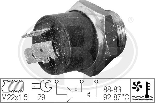 ERA 330203 - Temperature Switch, radiator / air conditioner fan car-mod.net