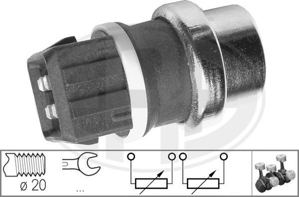 ERA 330287 - Coolant temperature Sensor car-mod.net