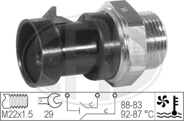 ERA 330279 - Temperature Switch, radiator / air conditioner fan car-mod.net