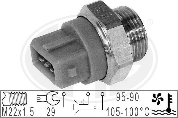 ERA 330781 - Temperature Switch, radiator / air conditioner fan car-mod.net