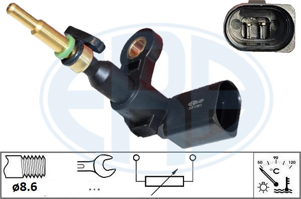 ERA 331061 - Coolant temperature Sensor car-mod.net