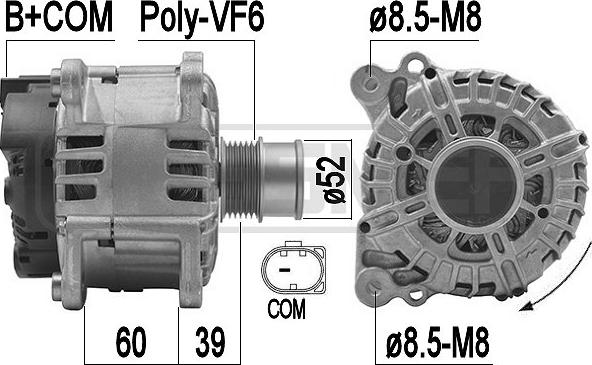 ERA 209492 - Alternator car-mod.net