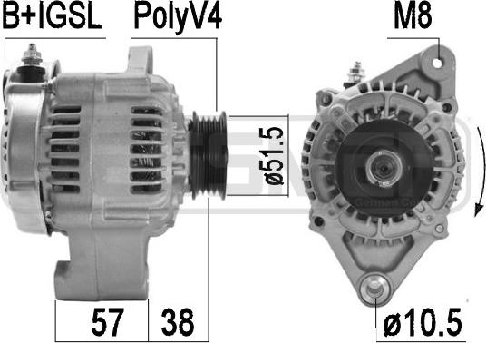 ERA 209509A - Alternator car-mod.net