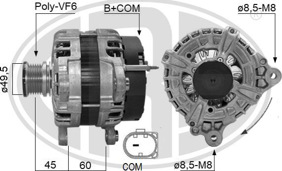 ERA 209635 - Alternator car-mod.net