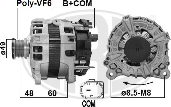 ERA 209629 - Alternator car-mod.net