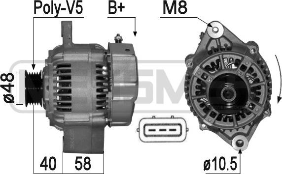 ERA 209141A - Alternator car-mod.net
