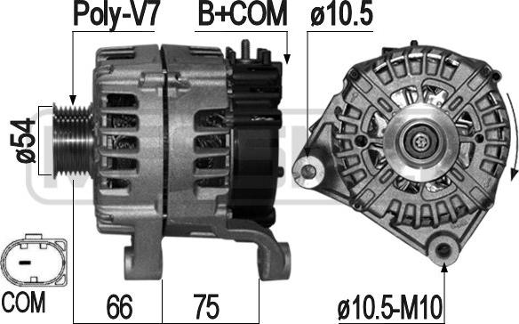 ERA 209169 - Alternator car-mod.net