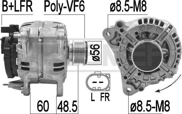 ERA 209393 - Alternator car-mod.net