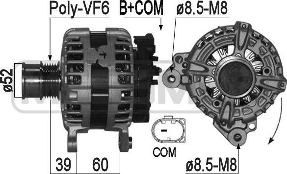 ERA 209262 - Alternator car-mod.net