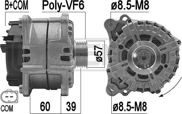 ERA 209205 - Alternator car-mod.net
